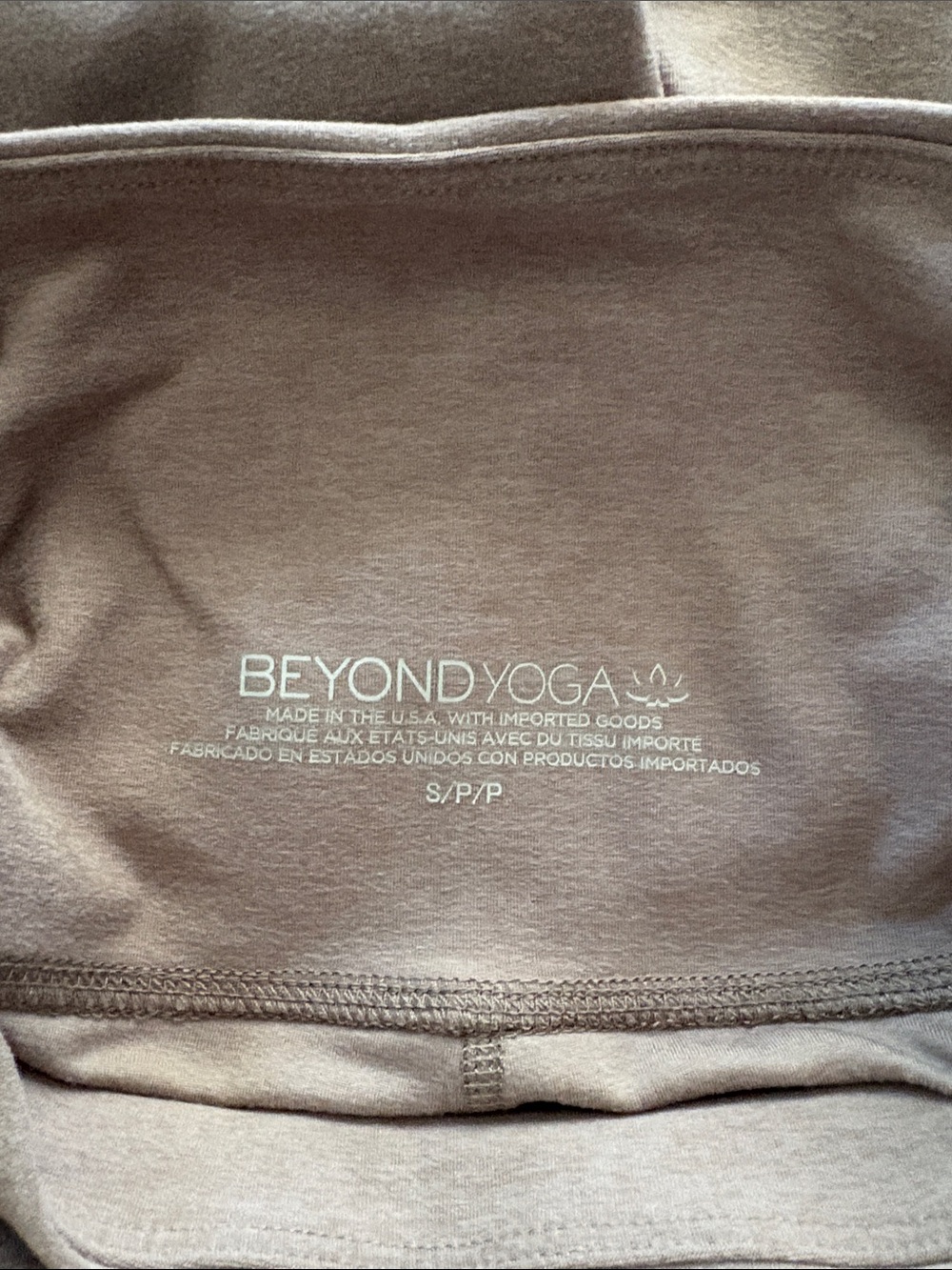 Beyond Yoga Spacedye Retro Crop Pant Birch Heather size Small - Picture 10 of 11
